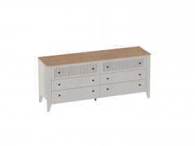Комод 6ящ. Валенсия (гостиная) в Джебарики-Хае - dzhebariki-haya.mebel-nsk.ru | фото