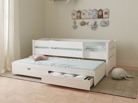 Кровать двухуровневая с ящиками «Лапландия» в Джебарики-Хае - dzhebariki-haya.mebel-nsk.ru | фото