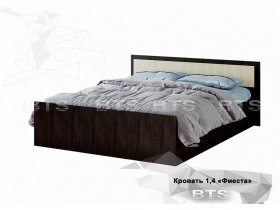 Кровать двуспальная 1,4м LIGHT Фиеста (BTS) в Джебарики-Хае - dzhebariki-haya.mebel-nsk.ru | фото