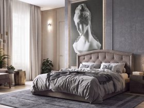 Кровать двуспальная 1,8м Верона-2 в Джебарики-Хае - dzhebariki-haya.mebel-nsk.ru | фото