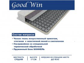 Матрас Good Win (Гуд Вин) в Джебарики-Хае - dzhebariki-haya.mebel-nsk.ru | фото