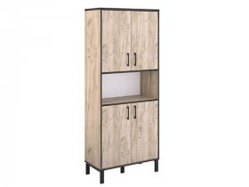 Шкаф для документов Шк050.0 Гермес лофт (дуб крафт серый) в Джебарики-Хае - dzhebariki-haya.mebel-nsk.ru | фото