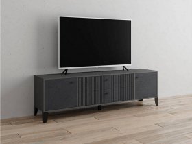 Тумба под ТВ Парус-10 (графит/гранит лофт) в Джебарики-Хае - dzhebariki-haya.mebel-nsk.ru | фото