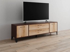 Тумба под ТВ Парус-13 (венге/дуб делано) в Джебарики-Хае - dzhebariki-haya.mebel-nsk.ru | фото